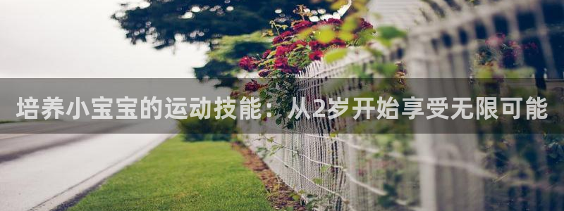 中欧体育平台：培养小宝宝的运动技能：从2岁开始享受无限可能